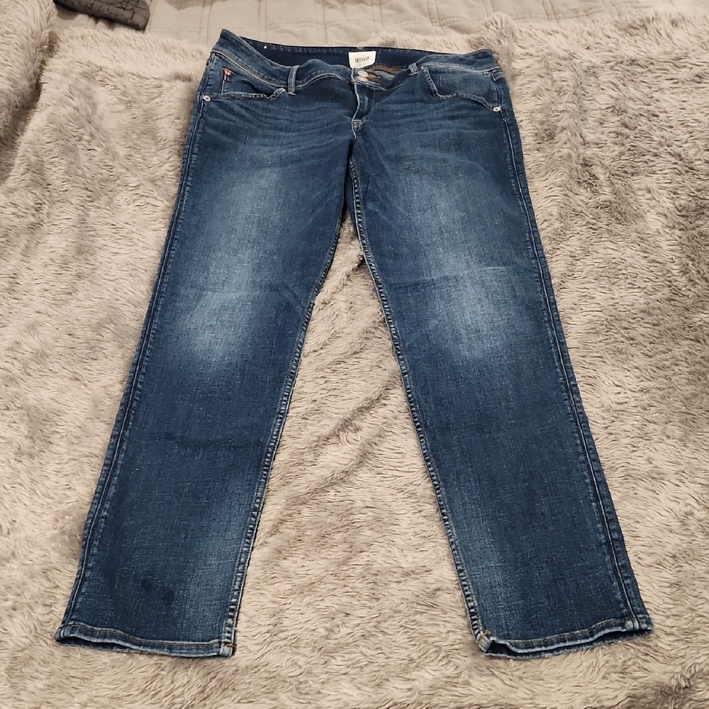Hudson "Collin" Skinny Jeans Dark Blue Denim Size 31, New W/O Tags!